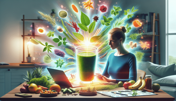 Herbal Smoothies for an Instant Energy Boost