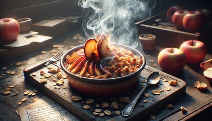 Smoked Apple Crisp: A Tasty Autumn Treat with Oats