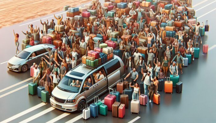 Rent a Car Online for Memorable Group Escapes