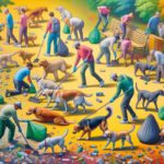 Dogs Leading the Charge in Community Cleanups Worldwide