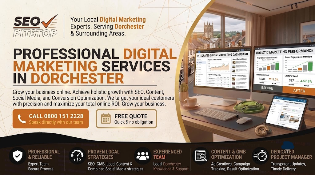Digital Marketing for Dorchester Small Businesses: Elevate Your Brand