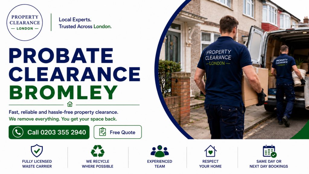 Probate House Clearance Experts in Bromley: Your Guide