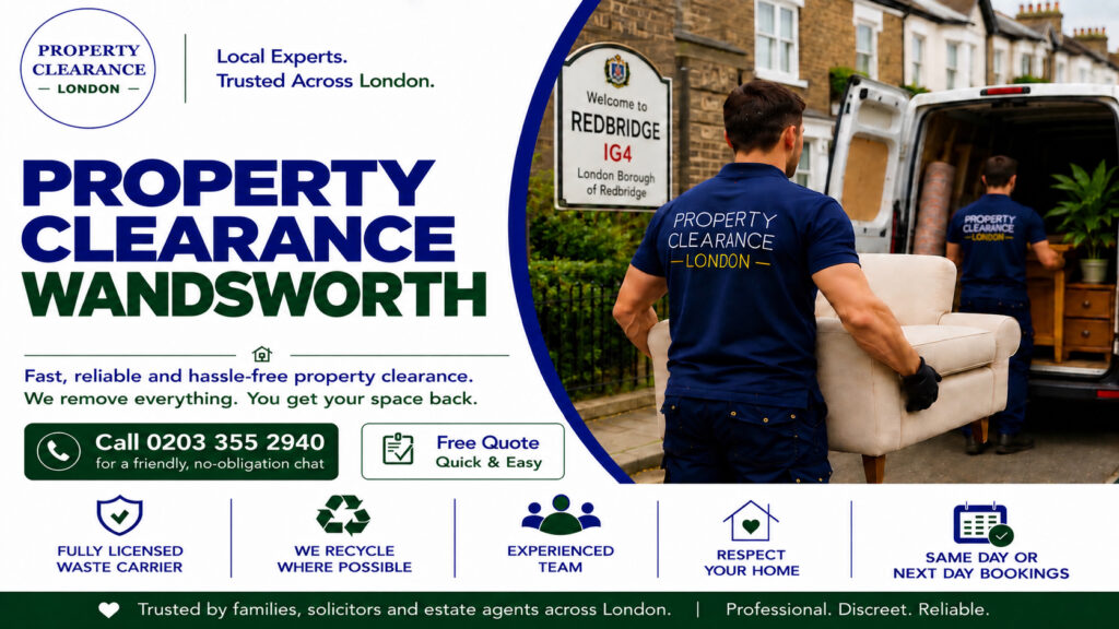 Property Clearance Services in Wandsworth: Get Started Now